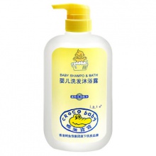 【美妝一號自營】鱷魚寶寶嬰兒洗發(fā)沐浴露650ml（J77174）