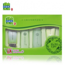 【年貨節】百雀羚草本系列水嫩倍現臻美套裝150ml+100ml+100ml（J12527）