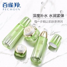 【美妝一號商城】百雀羚水光彈潤摯悅套裝90ml水+90ml乳+50g霜+15g肌初眼霜（90ml+90ml+50g+15g）
